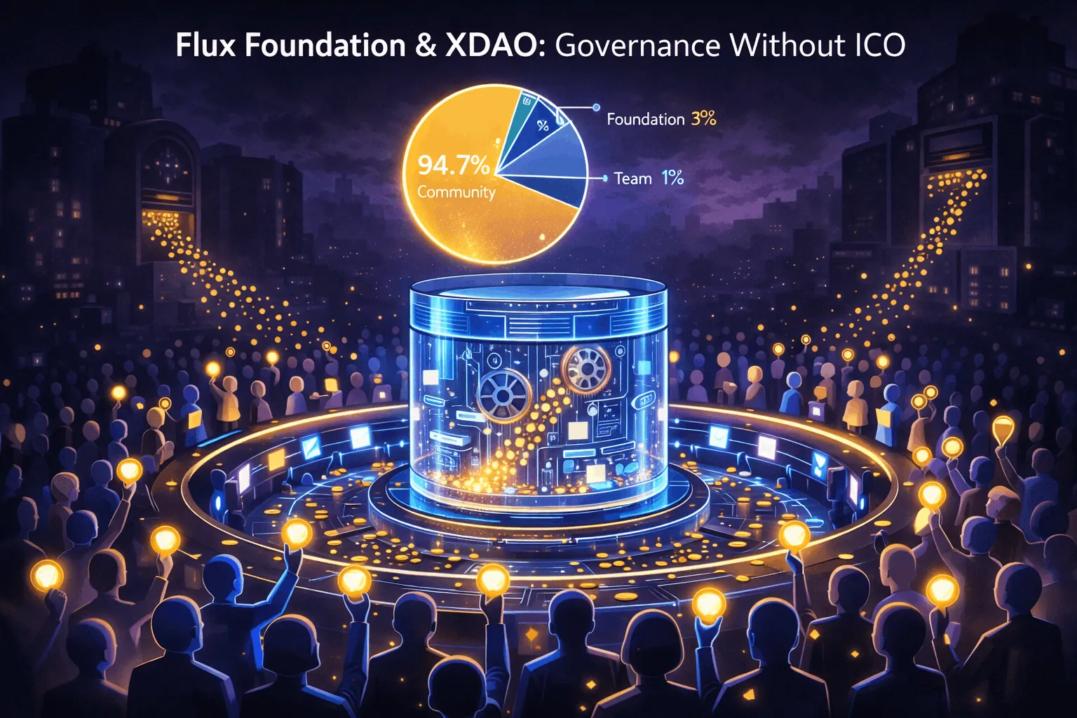 Flux Foundation & XDAO: The Governance Model Defying DAO Standards